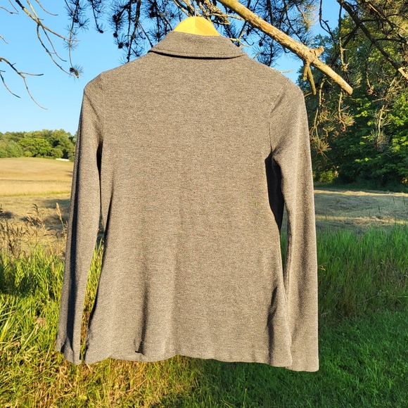 Tart grey buttoned jersey blazer - Picture 5 of 8